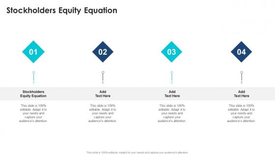 Stockholders Equity Equation In Powerpoint And Google Slides Cpb