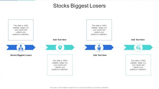 Stocks Biggest Losers In Powerpoint And Google Slides Cpb