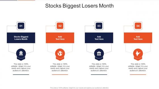 Stocks Biggest Losers Month In Powerpoint And Google Slides Cpb