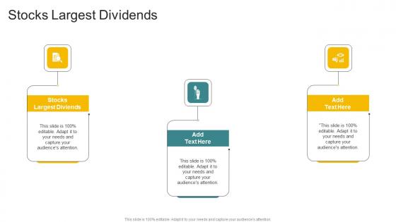 Stocks Largest Dividends In Powerpoint And Google Slides Cpb