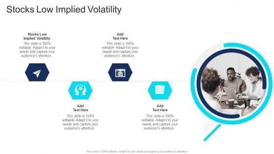 Stocks Low Implied Volatility In Powerpoint And Google Slides Cpb