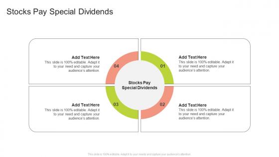 Stocks Pay Special Dividends In Powerpoint And Google Slides Cpb