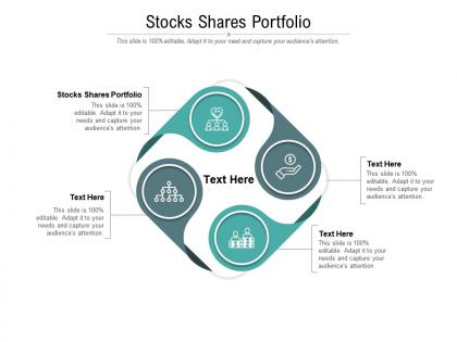 Stocks shares portfolio ppt powerpoint presentation visual aids files cpb