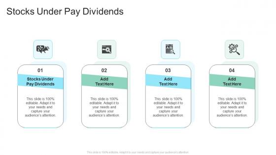 Stocks Under Pay Dividends In Powerpoint And Google Slides Cpb
