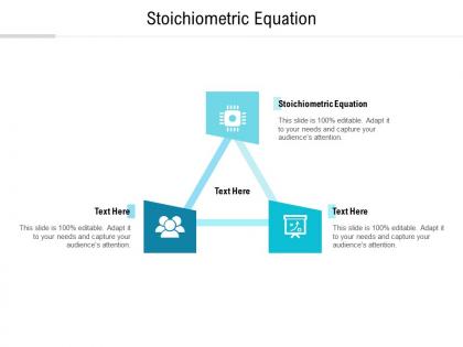 Stoichiometric equation ppt powerpoint presentation outline deck cpb