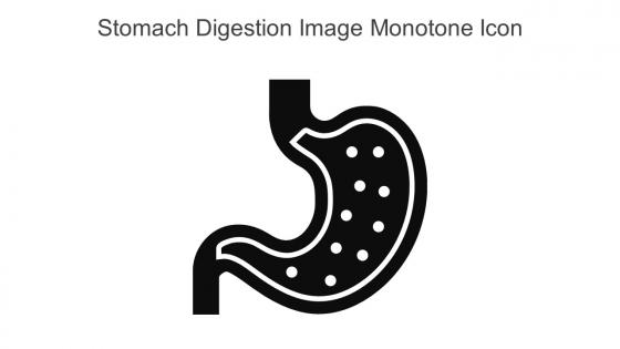 Stomach Digestion Image Monotone Icon In Powerpoint Pptx Png And Editable Eps Format