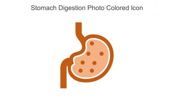 Stomach Digestion Photo Colored Icon In Powerpoint Pptx Png And Editable Eps Format