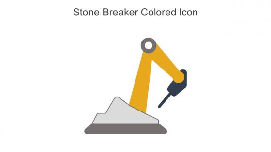 Stone Breaker Colored Icon In Powerpoint Pptx Png And Editable Eps Format