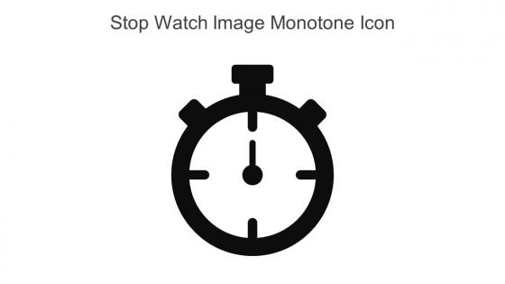 Stop Watch Image Monotone Icon In Powerpoint Pptx Png And Editable Eps Format