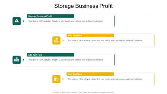 Storage Business Profit In Powerpoint And Google Slides Cpb