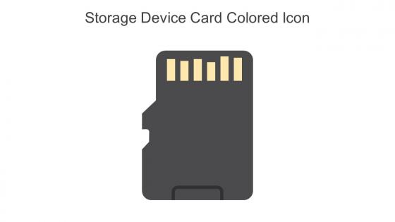 Storage Device Card Colored Icon In Powerpoint Pptx Png And Editable Eps Format