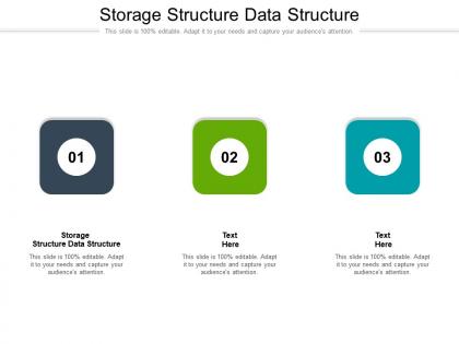 Storage structure data structure ppt powerpoint presentation layouts show cpb