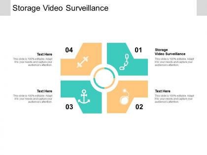 Storage video surveillance ppt powerpoint presentation slides themes cpb