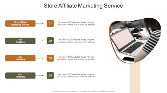 Store Affiliate Marketing Service In Powerpoint And Google Slides Cpb