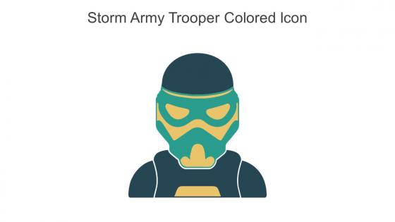 Storm Army Trooper Colored Icon In Powerpoint Pptx Png And Editable Eps Format