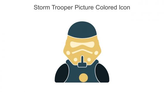 Storm Trooper Picture Colored Icon In Powerpoint Pptx Png And Editable Eps Format