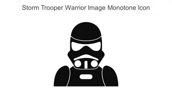 Storm Trooper Warrior Image Monotone Icon In Powerpoint Pptx Png And Editable Eps Format