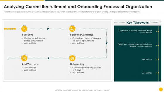 Strategic Action Plan Analyzing Current Recruitment And Onboarding Process