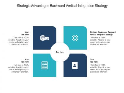 Strategic advantages backward vertical integration strategy ppt powerpoint presentation infographics examples cpb