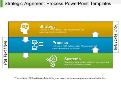Strategic Alignment Icon - Slide Team