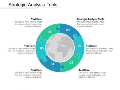Strategic analysis tools ppt powerpoint presentation show visual aids cpb