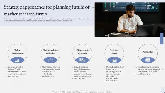 Strategic Approaches For Planning Future Of Market Research Firms FIO SS