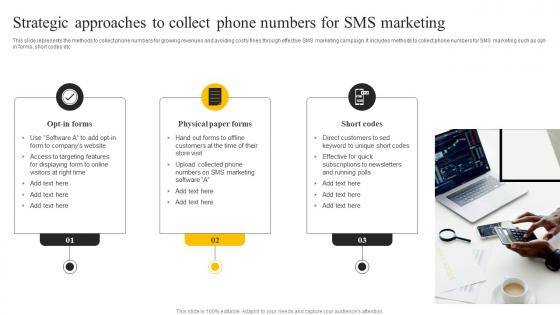 Strategic Approaches To Collect Phone Numbers For Sms Marketing Services For Boosting MKT SS V