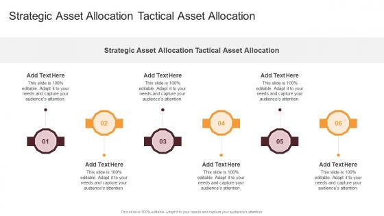 Strategic Asset Allocation Tactical Asset Allocation In Powerpoint And Google Slides Cpb
