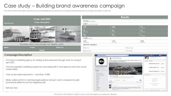 Strategic Brand Management Process Case Study Building Brand Awareness Campaign