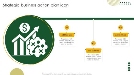 Strategic Business Action Plan Icon