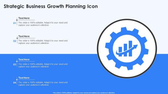 Strategic Business Growth Planning Icon