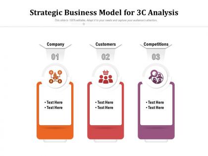 Strategic business model for 3c analysis