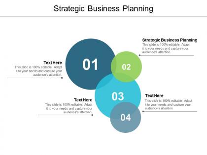 Strategic business planning ppt powerpoint presentation icon slide cpb