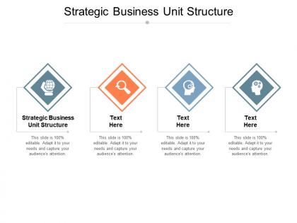 Strategic business unit structure ppt powerpoint presentation inspiration slide download cpb
