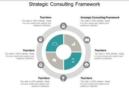 Strategic consulting framework ppt powerpoint presentation ideas show cpb
