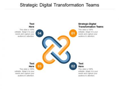 Strategic digital transformation teams ppt powerpoint presentation file cpb