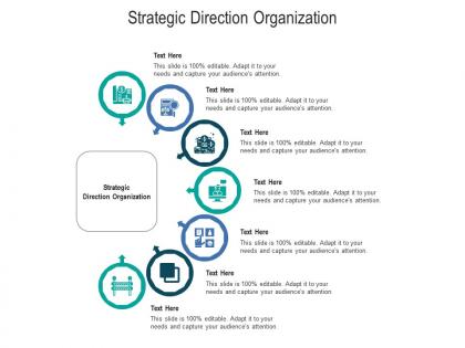 Strategic direction organization ppt powerpoint presentation file background designs cpb