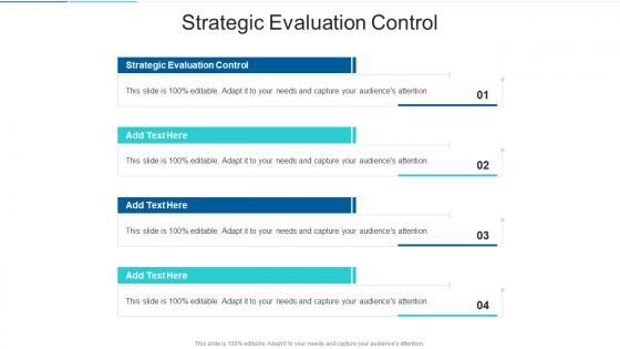 Strategic Evaluation Control In Powerpoint And Google Slides Cpb
