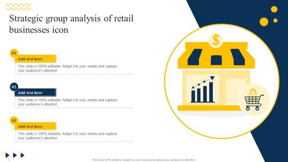 Strategic Group Analysis Of Retail Businesses Icon