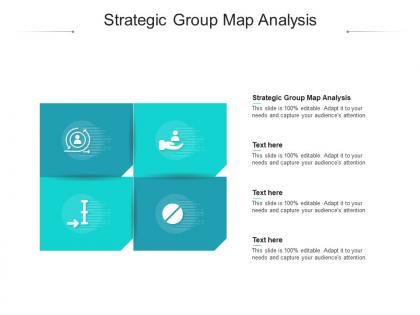 Strategic group map analysis ppt powerpoint presentation gallery grid cpb