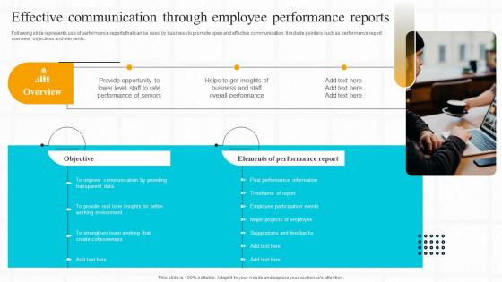 Strategic Guide For Effective Effective Communication Through Employee Performance Reports