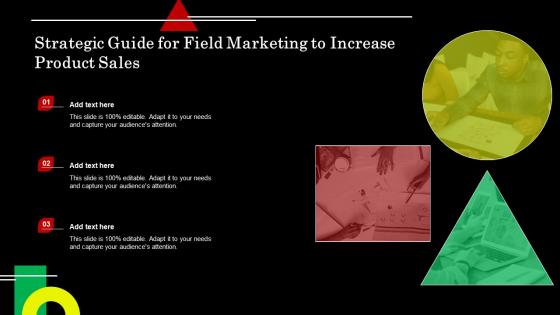 Strategic Guide For Field Marketing To Increase Product Strategic Guide For Field Marketing MKT SS