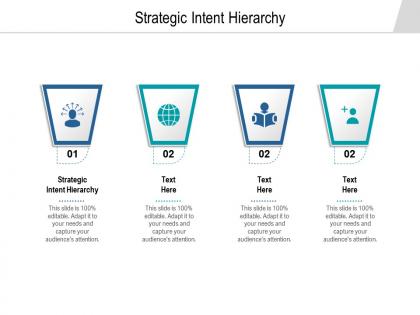 Strategic intent hierarchy ppt powerpoint presentation ideas inspiration cpb