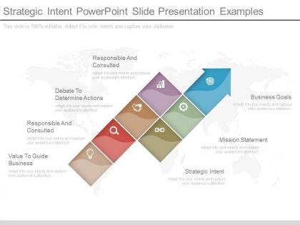 Strategic intent powerpoint slide presentation examples
