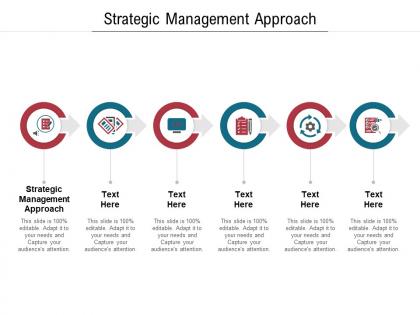 Strategic management approach ppt powerpoint presentation ideas graphics example cpb
