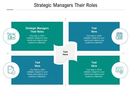 Strategic managers their roles ppt powerpoint presentation file icons cpb