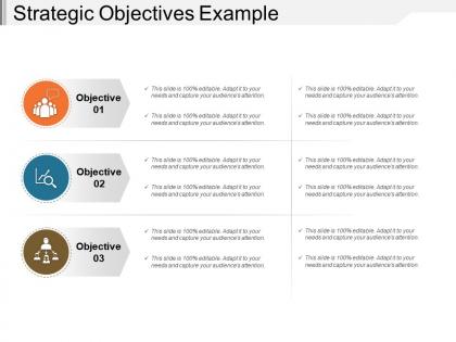 Strategic objectives example