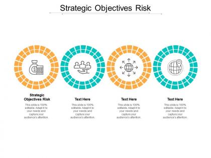 Strategic objectives risk ppt powerpoint presentation pictures design inspiration cpb