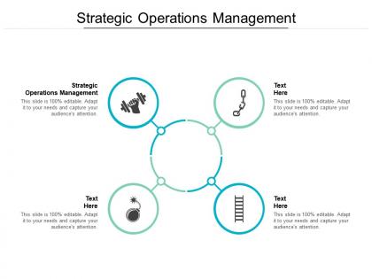 Strategic operations management ppt powerpoint presentation summary influencers cpb