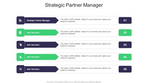 Strategic Partner Manager In Powerpoint And Google Slides Cpb